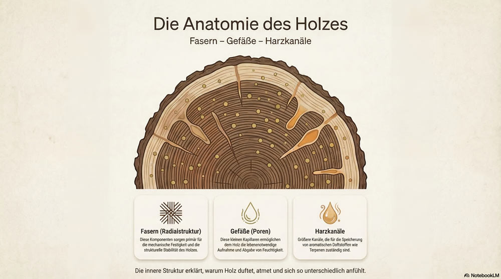 Grafik zum Thema Jahresringe