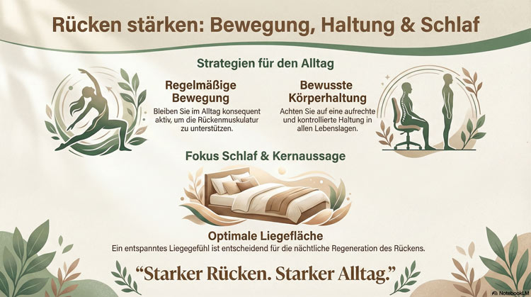 Grafik zum Thema Rückengesundheit